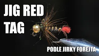 Vázání mušky JIG RED TAG VARIANT s podrobným výkladem