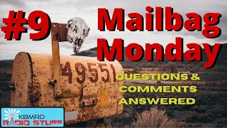 Mailbag Monday #9 | Your Questions Answered...Poorly