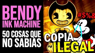 BENDY AND THE INK MACHINE: 50 Cosas que NO SABÍAS | Curiosidades