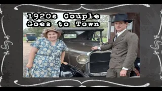 A Couple's Day Out in the 1920s