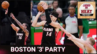 Locked On Heat POSTCAST: Miami Shoots the Lights Out in Boston to Win Game Two, Series Tied 1-1