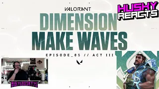MAKE WAVES // Episode 5: Act III Kickoff – VALORANT – Husky Reacts