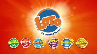 Sorteo LOTO 9:00 PM Jueves, 29 de Abril de 2021