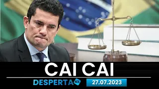 27/07 - MORO ISOLADO FAZ PEREGRINAÇÃO NO JUDICIÁRIO PRA SALVAR MANDATO - DESPERTA ICL COM DEMORI