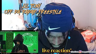 LIL TONY ON THE RADAR FREESTYLE (LIL REACTION)