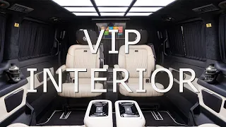 VIP V Class Mercedes - Klassen - Amazing Interior Details