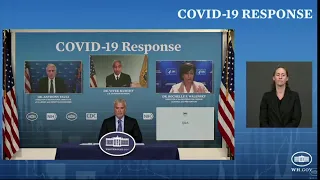 WATCH LIVE: White House COVID-19 briefing with Dr. Anthony Fauci