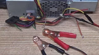 Auto Computer Power Supply to Battery Charger