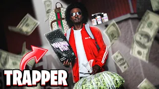 I Spent 24 HOURS TRAPPING in GTA 5 RP! (New Leaf RP)