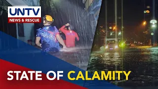 Bataan, isinailalim sa state of calamity dahil sa pagbahang dulot ni 'Egay' at 'Falcon'