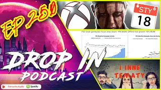 Drop iN Podcast ep 250 - Xbox Developer Direct i Statystyki  Graczy PS i koniec pełen emocji