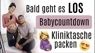 Babycountdown - Wir packen die Kliniktasche ♡ Sarah Nowak