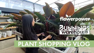 COME PLANT SHOPPING! | Houseplant shopping Vlog | Bunnings & Flower Power