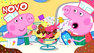 Peppa Pig Português Brasil | A Sorveteria | NOVO Contos da Peppa Pig