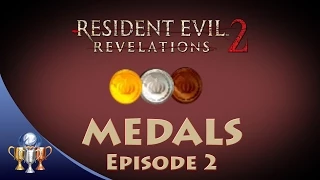 Resident Evil Revelations 2 - Medals (Episode 2) - There's a Medal for That Trophy