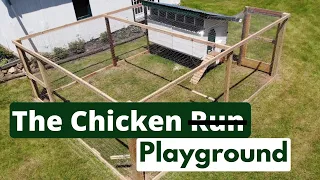 Chicken Run Build | RECYCLED WOOD & PREDATOR-PROOF!