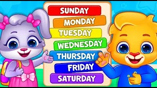 Days Of The Week | Kids Song | Finny The Shark | Kids Songs | Super Simple Songs