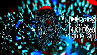 4K HDR Digital Art｜Ferrofluid 3｜4K Dolby Vision