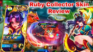RUBY COLLECTOR SKIN REVIEW!❤️GAMEPLAY PRISMATIC PLUME🔮
