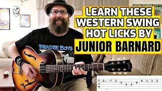 Western Swing Licks - Junior Barnard Guitar Lesson with TABS!