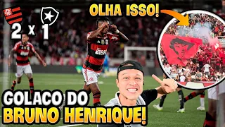 FLAMENGO VENCE O BOTAFOGO COM GOLAÇO DO BRUNO HENRIQUE!! Flamengo x Botafogo