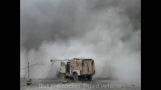 Rocket-powered Land Rovers can survive deadly roadside bombs