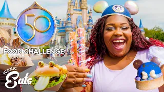 Ultimate Disney World Challenge: Trying All Of The 50th Anniversary Treats | Delish