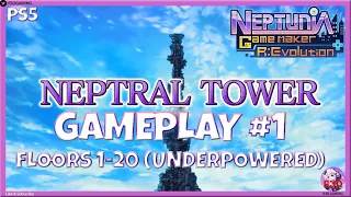 Climbing the Neptral Tower in Hyperdimension Neptunia GameMaker R:Evolution | Gameplay English