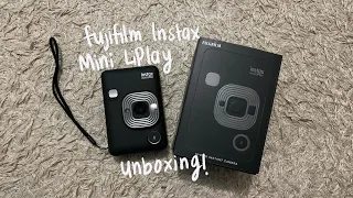 Fujifilm Instax Mini LiPlay | unboxing + quick guide