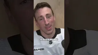 Brad Marchand takes a shot at Mitch Marner.