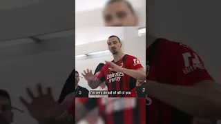 Zlatan's dressing room speech hits hard 😤
