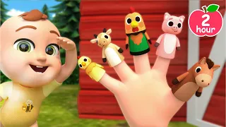 Farm Animals Finger Family + More Lalafun Nursery Rhymes & Kids Songs