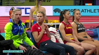 Pole Vault  Warm Up ! World Athletics Indoor Championships 2022 Belgrade Serbia #shorts