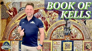 1,200 YEAR OLD BOOK OF KELLS! DUBLIN, IRELAND HISTORY!