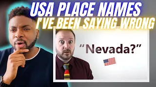 🇬🇧BRIT Reacts To 7 USA PLACE NAMES I’VE BEEN SAYING ALL WRONG!