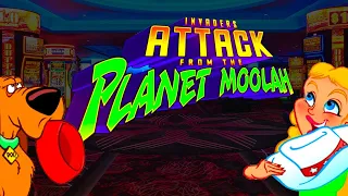 Most Spins IVE EVER Gotten On Invaders Attack From Planet Moolah Slot Machine! HUGE WIN!