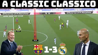 Tactical Analysis: Barcelona 1-3 Real Madrid | How Zidane Orchestrated The Win | El Clasico |