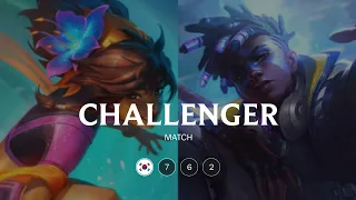 KR Challenger match 762: Super Taliyah vs Super Ekko