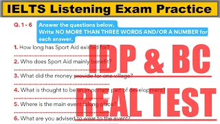 IELTS Listening Practice Test 2024 with Answers | IELTS Listening Practice