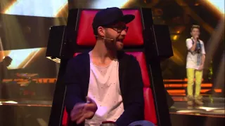 Keanu sings 'Classic' by MKTO - The Voice Kids Germany 2015 - Blind Auditions - SAT.1