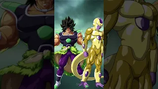 Who is strongest | Broly VS Dragonball Z Fukkatsu No F Movie Characters #short #dbz #frieza