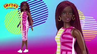 Barbie Fashionistas Doll 186 (Colour-Blocked Love Dress) - Smyths Toys