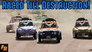 Raced Till Destruction! - BeamNG Drive Multiplayer