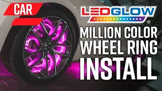 Installation | LEDGlow Million Color Wheel Ring Lights for Cars