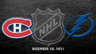 NHL Canadiens vs Lightning | Dec.28, 2021