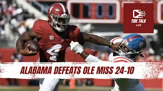 Alabama Football, Nick Saban: Instant reaction to Alabama's 24-10 win over the Ole Miss Rebels