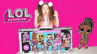 Leina opening LOL Surprise REMIX OMG Super Surprises New Dolls | L.O.L Unboxing