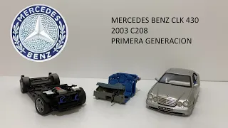 MERCEDES BENZ, CLK, 430, 2003, C208, 1/18 ES LA PRIMERA GENERACION DE LA COLECCION ANSON.