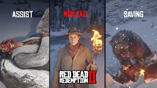 What Happens If You Decide To Assist Vs Mislead Vs Saving - Lost Hunter RDR2 (All Outcomes)