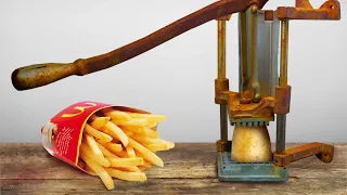 Antique Potato French Fry Cutter - Awesome Restoration